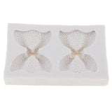 Maxbell Small Bow Bowknot Silicone Mold Sugar Craft DIY Fondant Cake Decorating Clay Homemade Crafts