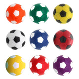 Maxbell 9x Foosball Balls Soccer Table Game Balls for Indoor Match Toy Tabletop Game