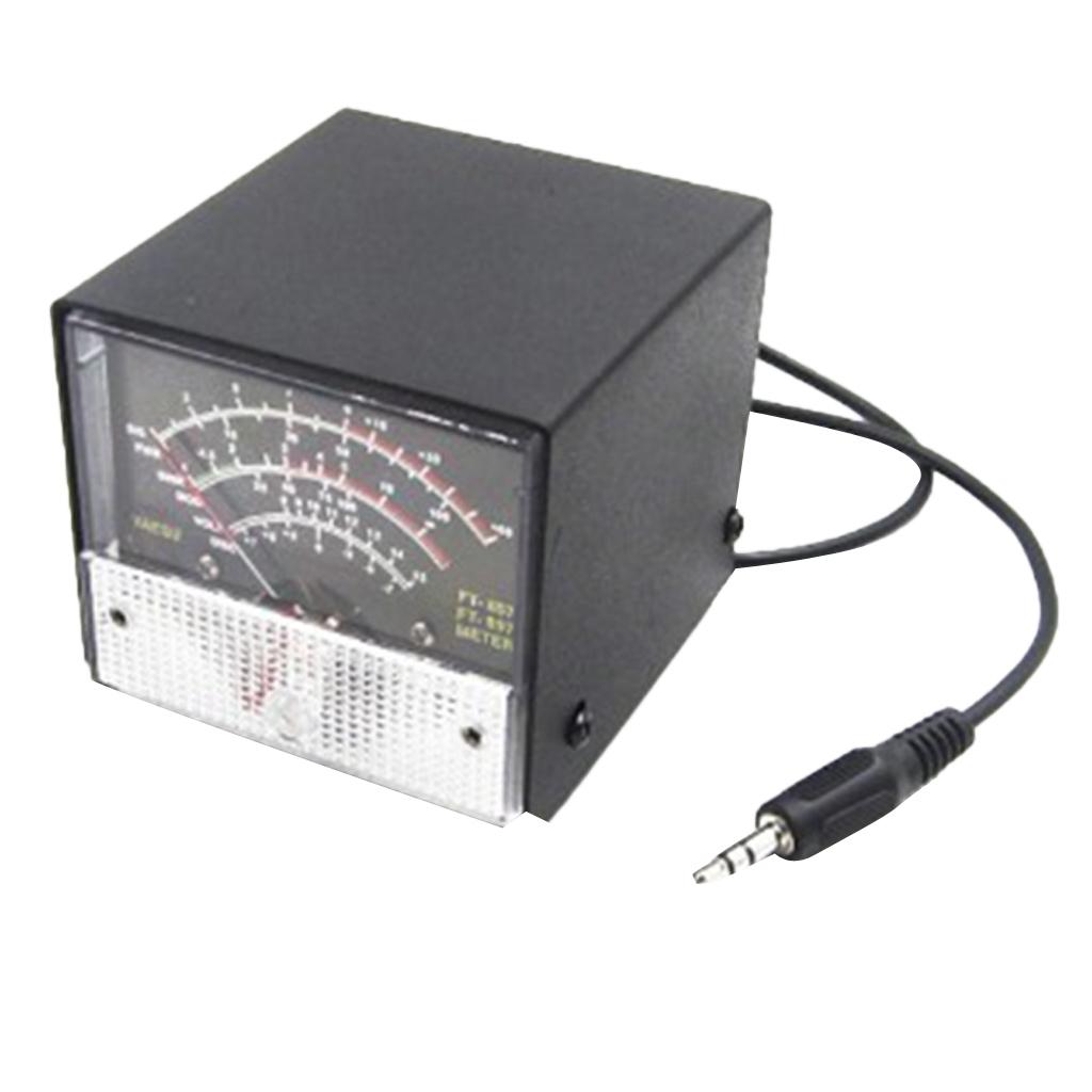 Maxbell 1 Pc Original External S Meter SWR Watt Power Meter for Yaesu FT-857 FT-897