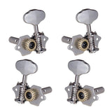 Maxbell 4pcs 2R2L Tuning Pegs Keys Machine Head Tuners Set for Ukulele
