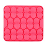 Maxbell Dog Lick Pad Wet Food Lick Pad Puppy Playing Interactive Toy Dog Licking Mat S Size Pink