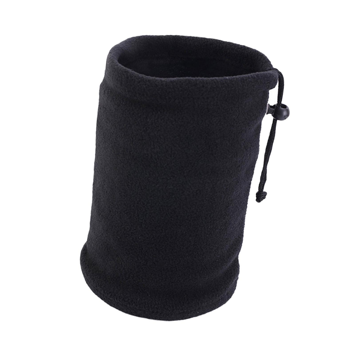 Maxbell Thickened Neck Warmer Veil Neckerchief Scarf for Kids Boys Girls Running Black