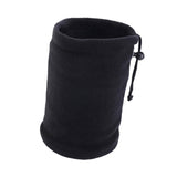 Maxbell Thickened Neck Warmer Veil Neckerchief Scarf for Kids Boys Girls Running Black