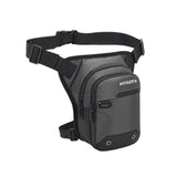 Maxbell Drop Leg Bag Men Women Fanny Pack Bags for Running Motorcycle Cycling Riding Grey