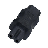 Maxbell IEC320 Male C8 to C7 Female Power Adapter Converter Connector for Camera