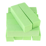 Maxbell Lots 10 Nail Art Buffer Files Block Manicure Buffing Sanding Polish Green