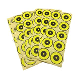 Maxbell Splatter Targets Reactive Paper Target Stickers for Archery Training Outdoor Yellow