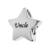 Maxbell Stainless Steel Star Memorial Pendant Ashes Urn Cremation Jewelry Uncle