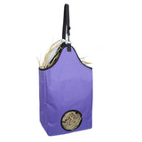Maxbell Waterproof Horse Hay Bag Equestrian Slow Feed Haylage Hay Bag Tote Purple