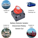 Max Car RV Marine Boat Battery Selector Isolator Disconnect Rotary Switch Cut