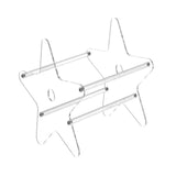Maxbell Vinyl Record Stand Holder Acrylic Organizer Display Stand for files Magazine