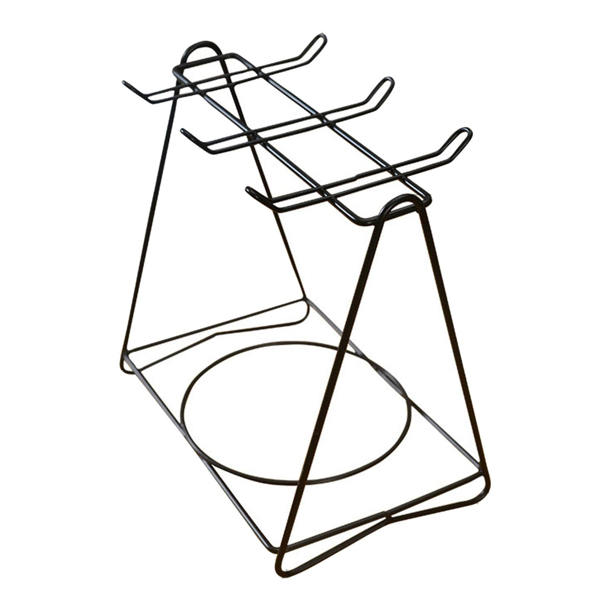 Maxbell Cup Holder Storage Rack with 6 Hooks Organizer Accessories Drying for Bowl