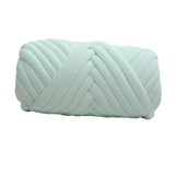 Maxbell 1kg Velvet Chunky Yarn Arm Knitting Rug Making Hand Knit Pet Bed Crocheting Light Green