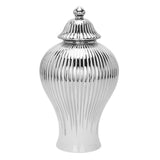 Maxbell Ceramic Ginger Jar Storage Vase Crafts Home Decor Handmade Collectible Small