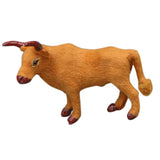 Max Realistic Cattle Figurine Sculpture Garden Indoor Outdoor Decor Figures S