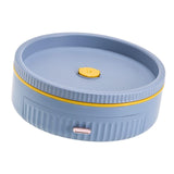 Maxbell Turntable Organizer Decorative Serving Tray for Dining Room Cabinet Decor Blue