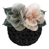 Maxbell Hair Clip Rose Brooch Hair Accessories Hairpins Bridal Women gray