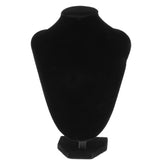 Max Velvet Necklace Pendant Display Bust Mannequin Stand Holder Rack 21*16 cm