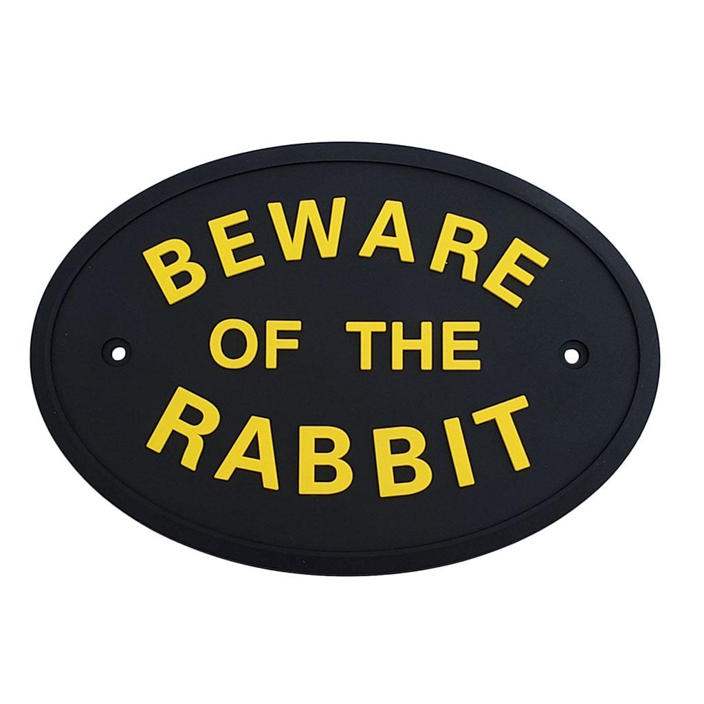 ⚡️Buy Max Flexible Garden Wall Gate Plaque Sign Plate Plaque BEWARE OF ...