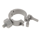 Maxbell PP Adjustable Ball Flat Fan Clamp Spray Eyelet Nozzles, Industrial Cleaning 2inch Fan 6510