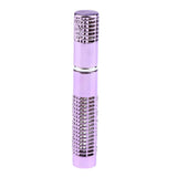Max Portable 5ml Empty Refillable Perfume Bottle Pump Spray Bottles Glass Purple