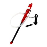 Maxbell Electric Oil Water Liquids Transfer Pump Car Siphon Hose for Oil Red