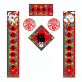 Maxbell Spring Festival Porch Sign Window Sticker for Spring Shopping Malls Decor Style A