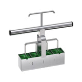 Maxbell Handheld Soil Block Maker Soil Blocker for Terraces Outdoor Vegetable Fruits