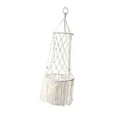 Maxbell Cat Hammock Tassel Beige Boho Tapestry Gifts for Wall Indoor Outdoor Garden