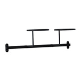 Maxbell Wall Mounted Hat Rack Display Rack Hooks for Home Living Room Decoration Black