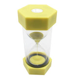 Max Plastic Hourglass Sand Timer Hourglass Sand Clock Timer 2 Minutes-Yellow