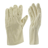 Max Durable Anti-slip Canvas Garden Gloves Safety Protection Grip Work Gloves