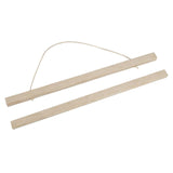 Maxbell Magnetic Poster Hanger Frame Wooden for Maps Painting Scroll Picture Clip 51cm