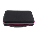 Max Maxb 60 Grids 10ml Mini Empty Nail Powder Eye Shadow Grafts Bottles Storage Case Rose Red
