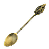 Max Vintage Ice Cream Tea Coffee Spoon Small Condiment Spoons Sugar Bronze 2