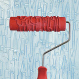 Max Maxb 7-Inch Assorted Embossed Pattern Painting Roller with Plastic Handle 4