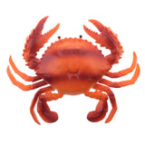 Max Fake Model Dispaly Artificial Marine Animals Decoration Red Crab - A