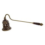 Maxbell Decorative Candle Snuffer Extinguisher with Long Handle for Home Decor Gift StyleD