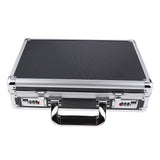 Max Maxb Aluminium Hairdressing Salon Box Lock Hair Scissors Stylists Tool Carry Case Black
