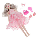 Maxbell 20 Jointed Female Doll Body Part for 36cm BJD Doll Replacements A