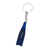 Maxbell Scuba Diving Fins Flippers Key Chain Holder Keyring Keychain  Blue