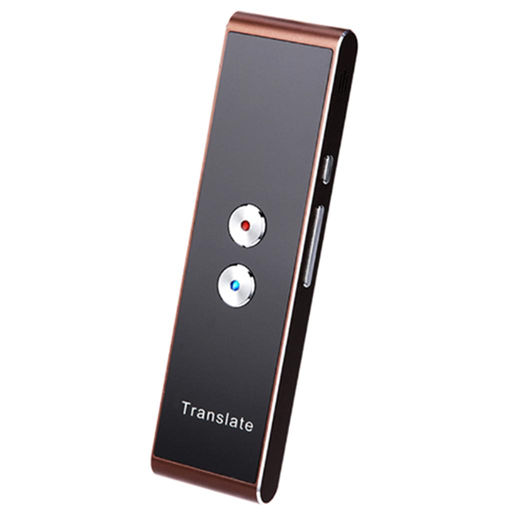 Maxbell Smart Language Translator Device Electronic Pocket Voice 33 Languages Brown