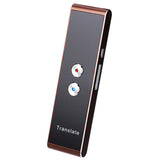 Maxbell Smart Language Translator Device Electronic Pocket Voice 33 Languages Brown