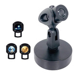 Maxbell Earth Moon Night Lamp 360° Rotatable USB for Decor Lovers Desktop 3 Films