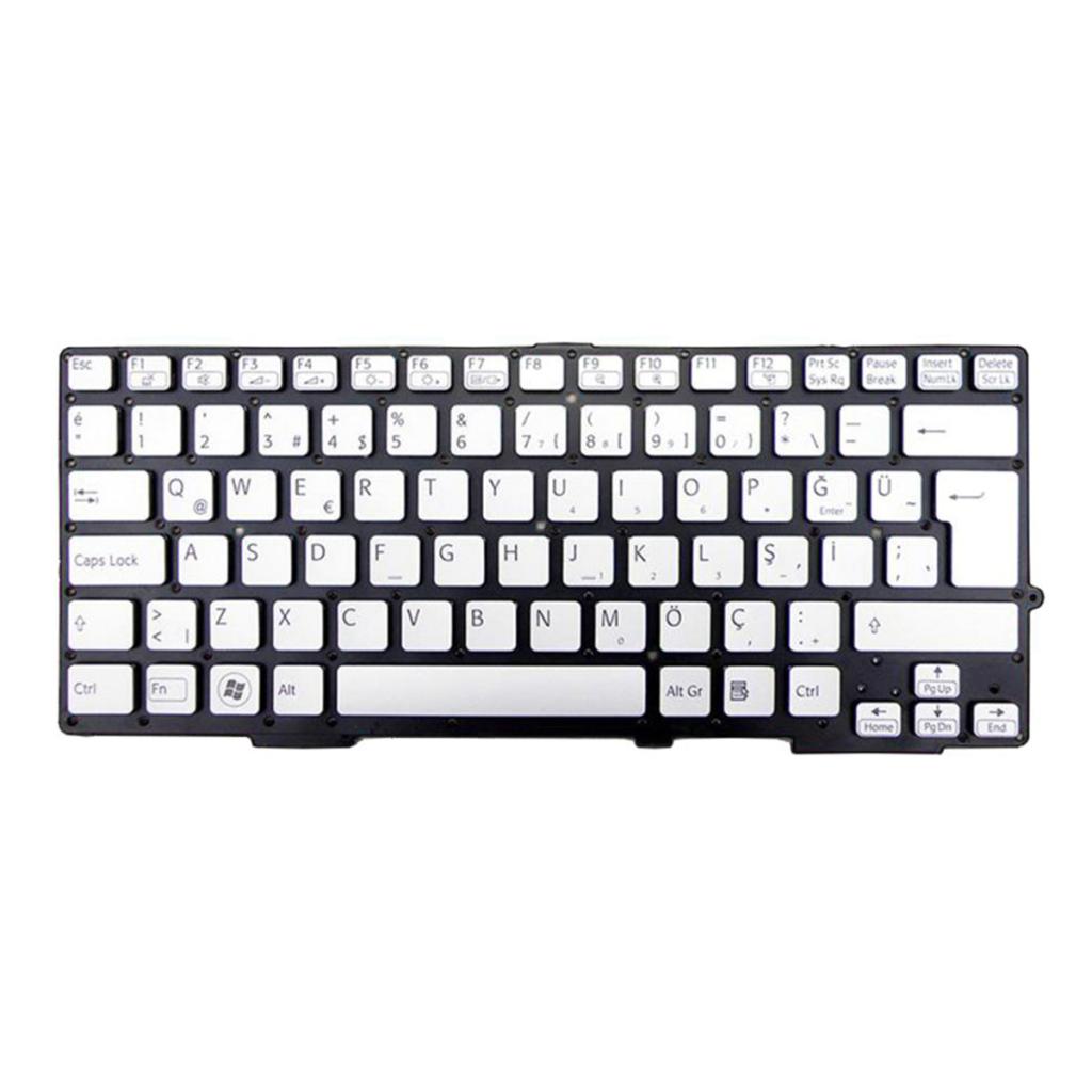 Maxbell Laptop Keyboard TR for Sony VAIO SVE-13 SVE13 SVS-13 SVS13 without Frame