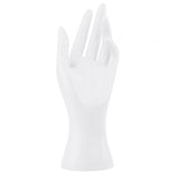 Maxbell Female Mannequin Hand Left Multifunctional for Photograph Props Stores Shops White