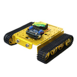 Maxbell Full set of standard classic Arduino+WiFi control crawler tank chassis Golden