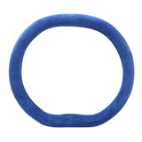 Maxbell Car Steering Wheel Cover Soft Skidproof for Women Girls Ladies Most Car Blue