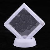Max 10 Pcs Display Box Case Stand Holder for Coins Collection & Protection White