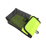 Maxbell Scuba Diving Gear Storage Bag Snorkeling Equipment Holder Mesh Pocket Small Mesh Fluorescent Yellow